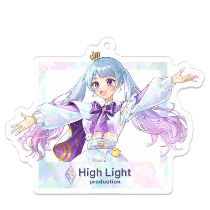 アクリルキーホルダー - 70 x 70 (mm)