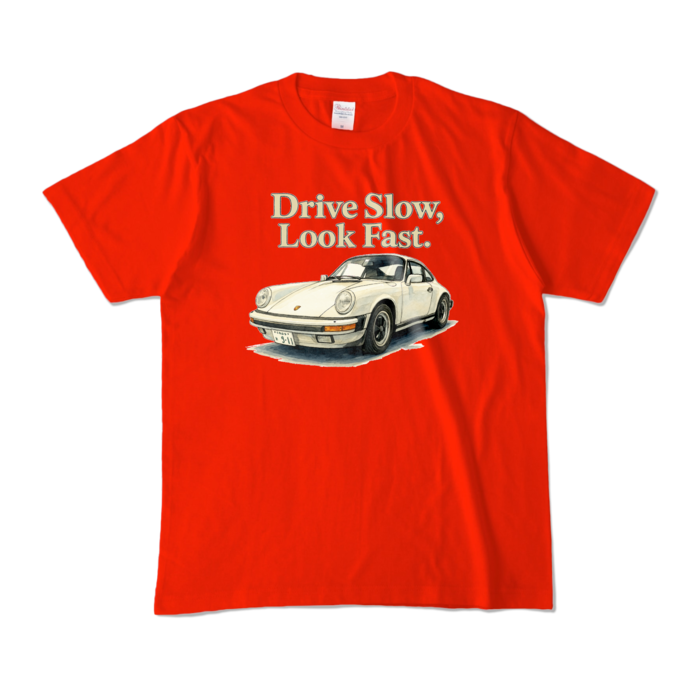 カラーTシャツ - M - レッド (濃色)