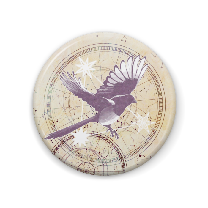 缶バッジ - 57mm(ベージュ)