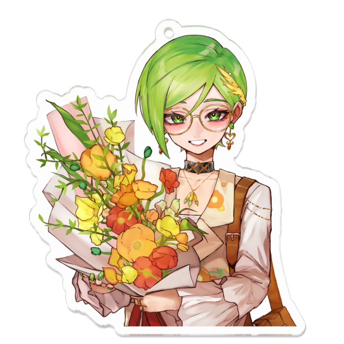 アクリルキーホルダー - 70 x 70 (mm)