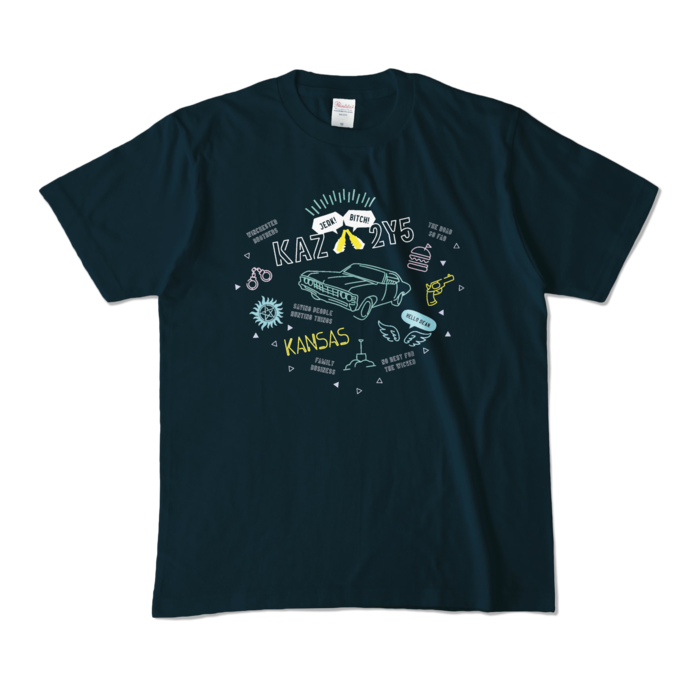 カラーTシャツ - M - ネイビー (濃色)