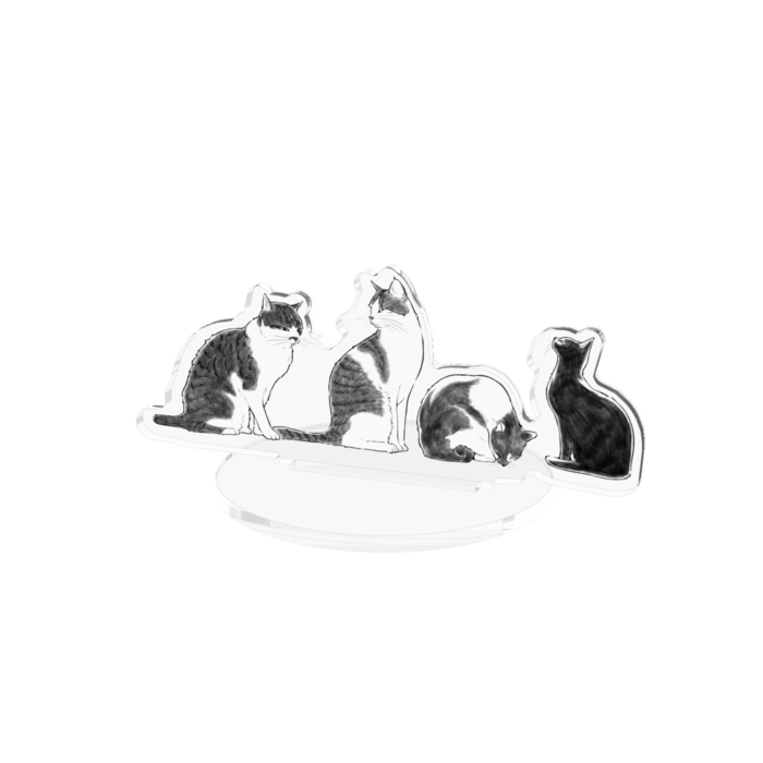 アクリルフィギュア - 100x100mm