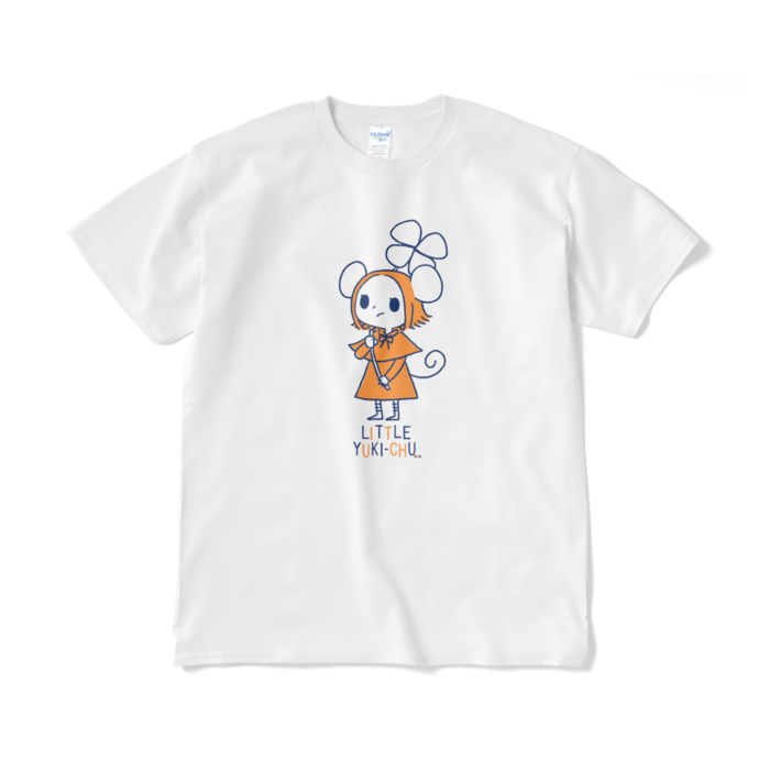 LITTLE YUKI-CHU(花なし) / Tシャツ - XL - ホワイト