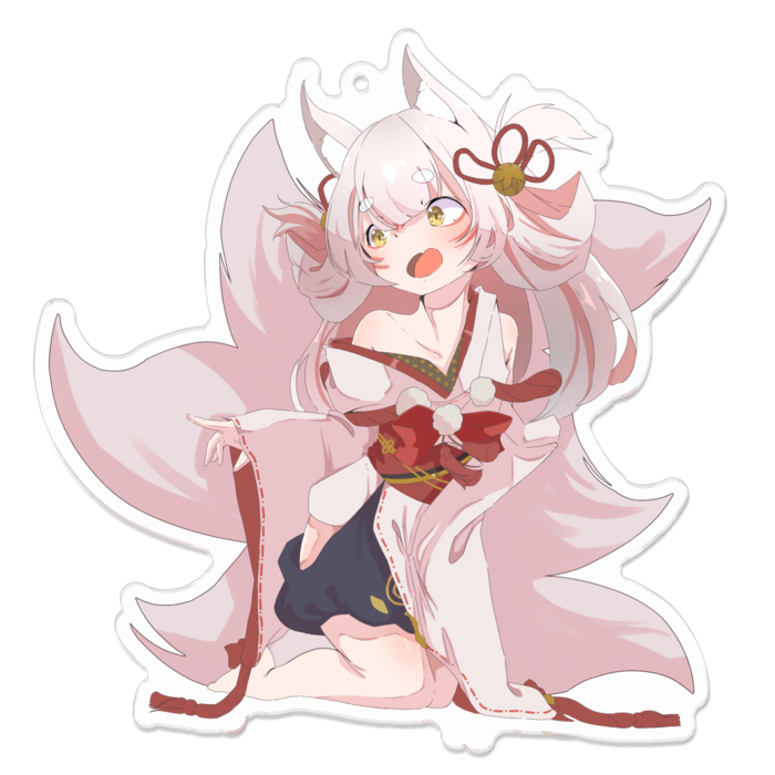 アクリルキーホルダー - 100 x 100 (mm)