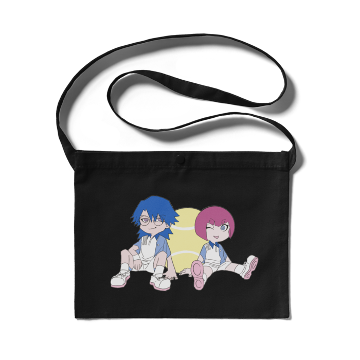 サコッシュブラック - 300 x 230 (mm)