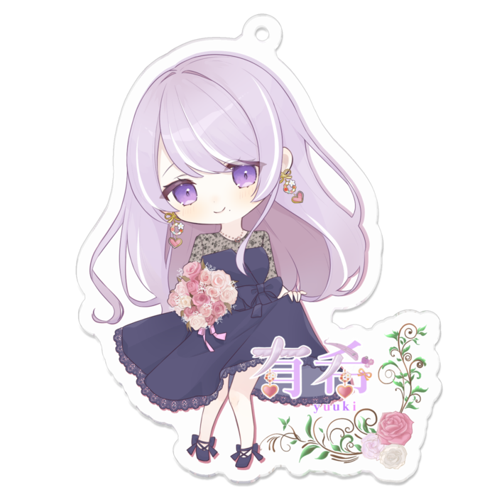 ランキング上位のプレゼント 有希Vtuber BOOTH - yuuki-vtuber - アクリルキーホルダー SDキャラ キーホルダー・アクリルキーホルダー