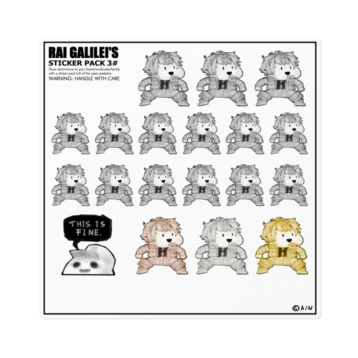 Design C "Sticker Pack 3#"