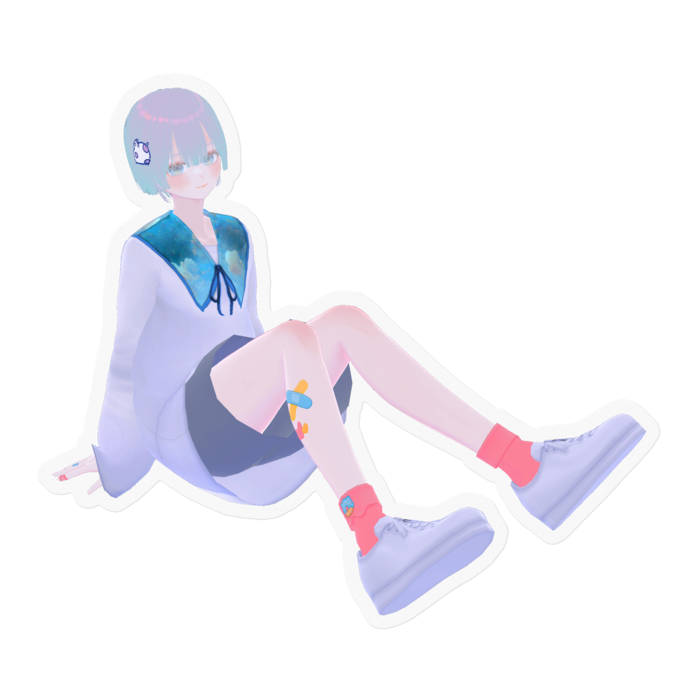 ステッカー - 100 x 100 (mm)