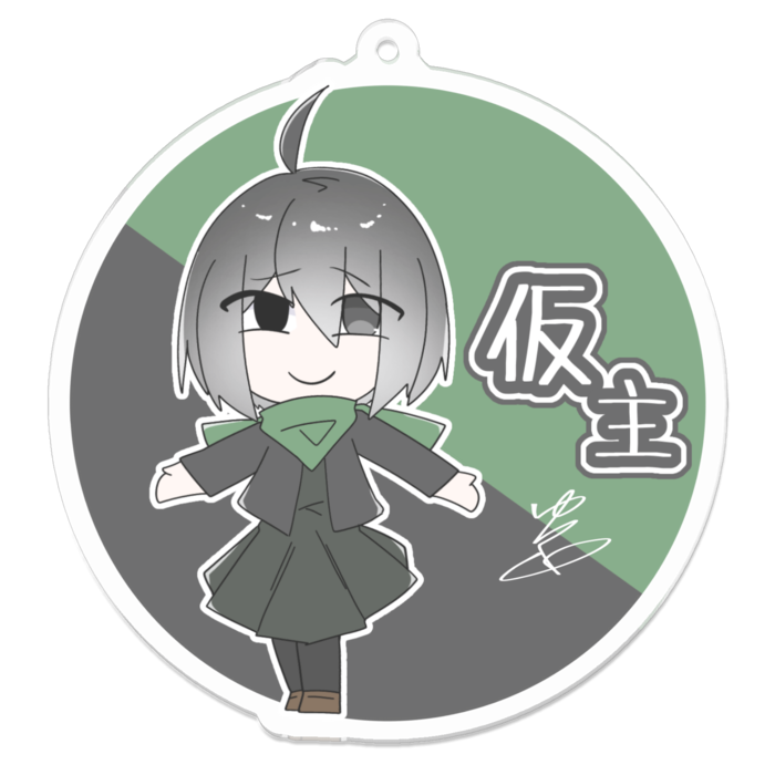 アクリルキーホルダー - 70 x 70 (mm)