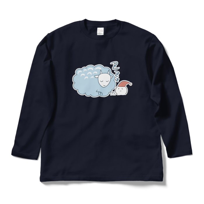 ロングスリーブTシャツ - L - ネイビー