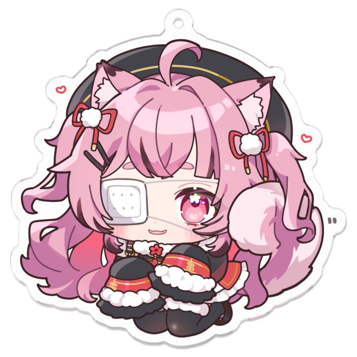 アクリルキーホルダー - 70 x 70 (mm)