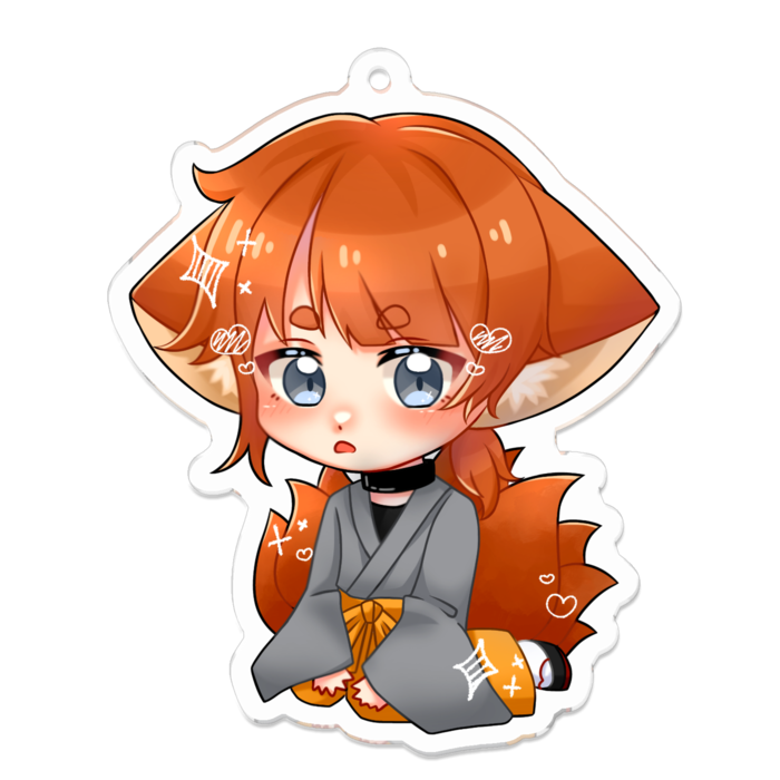 アクリルキーホルダー - 70 x 70 (mm)