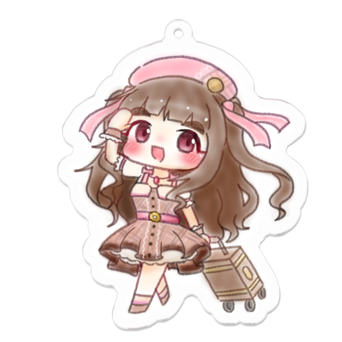 アクリルキーホルダー - 70 x 70 (mm)