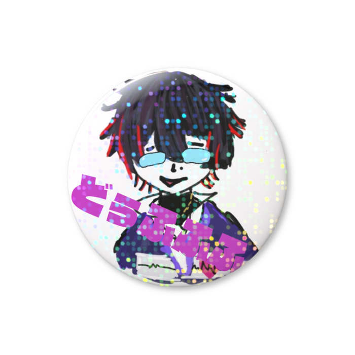 ホログラム缶バッジ - 32mm