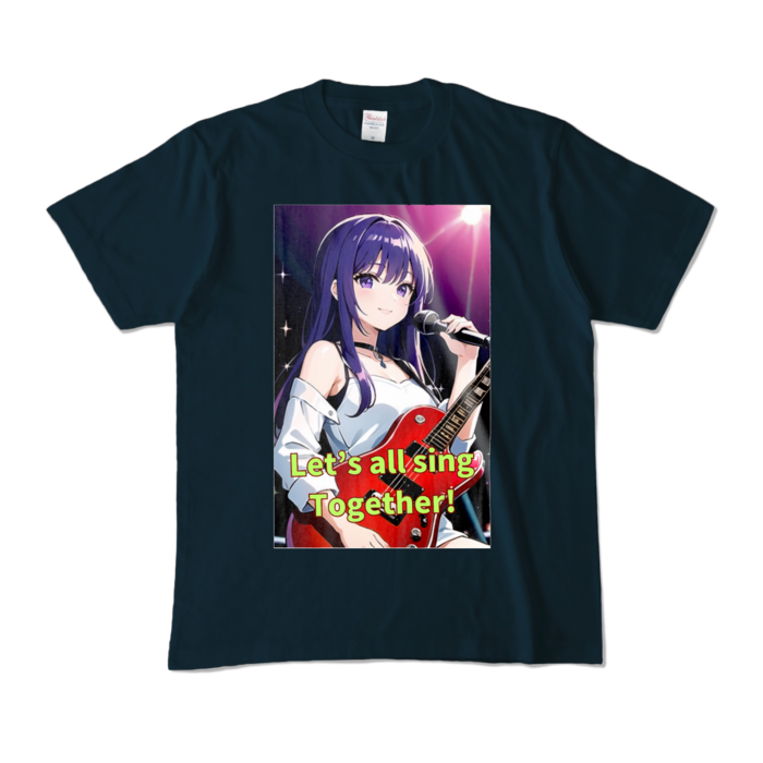 カラーTシャツ - M - ネイビー (濃色)