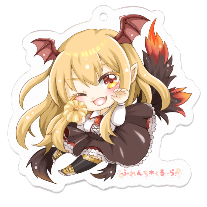 アクリルキーホルダー（コーティング） - 50 x 50 (mm)