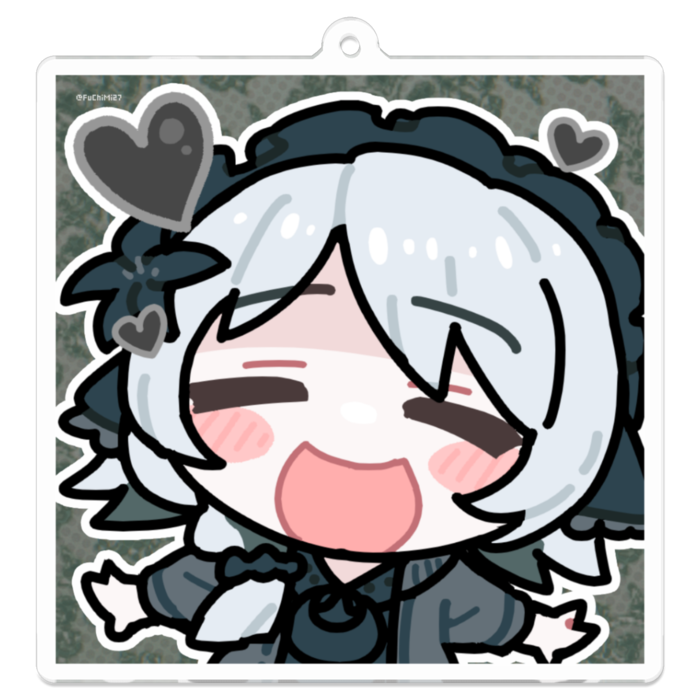 アクリルキーホルダー - 70 x 70 (mm)