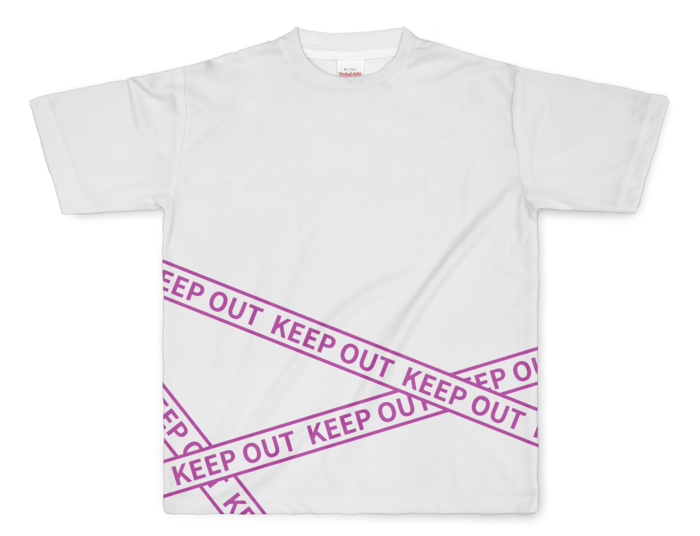 フルグラフィックTシャツ - L - 正面印刷のみ