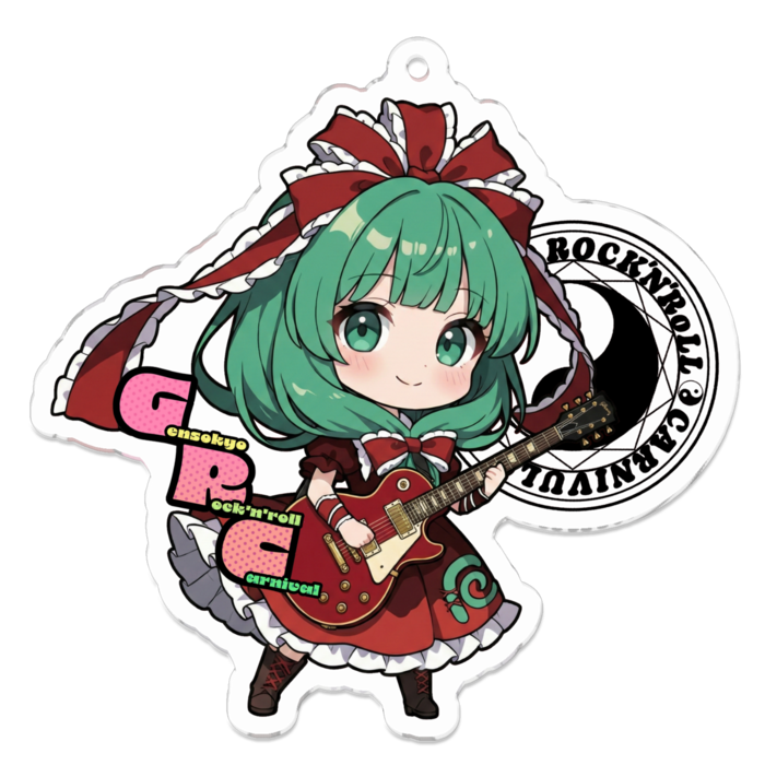 アクリルキーホルダー - 70 x 70 (mm)