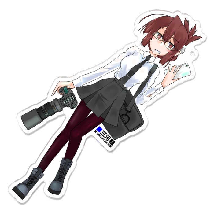 アクリルキーホルダー - 100 x 100 (mm)