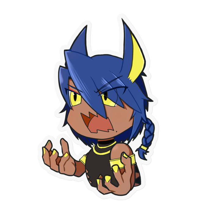 ステッカー - 100 x 100 (mm)