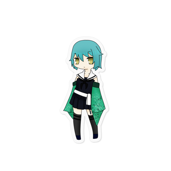 ステッカー - 100 x 100 (mm)