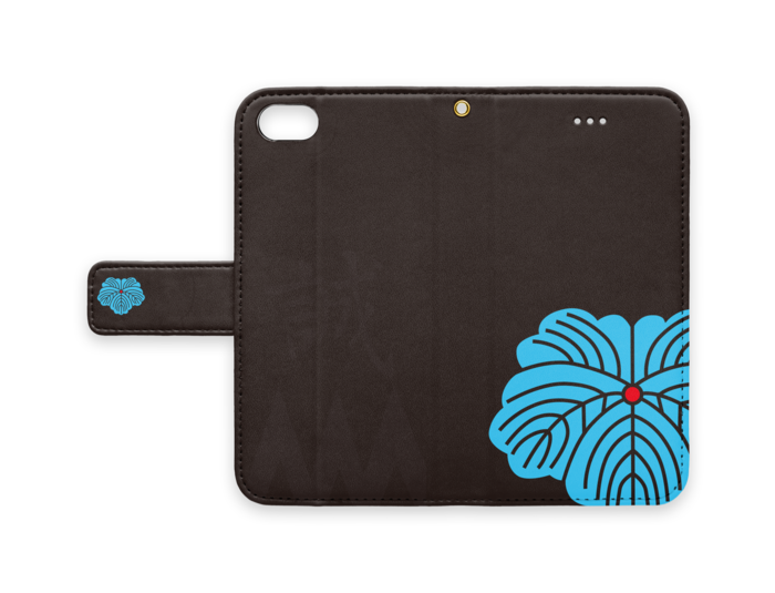 手帳型iPhoneケース - iPhone7 - ストラップ穴 あり