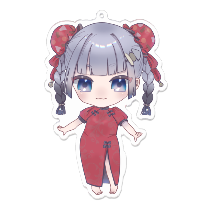 アクリルキーホルダー - 100 x 100 (mm)