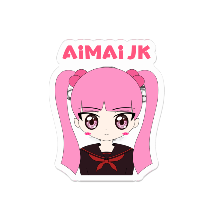 アクリルバッジ - 50 x 50 (mm)