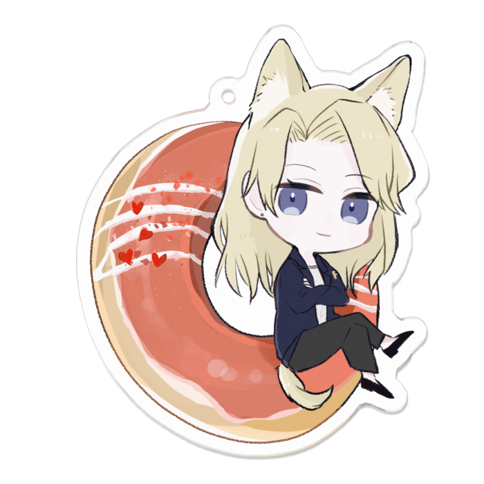 アクリルキーホルダー - 70 x 70 (mm)