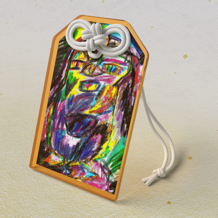 アクリルお守り - 50 × 80mm(3)