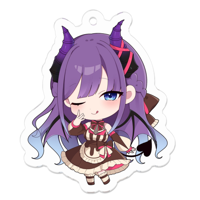 アクリルキーホルダー - 50 x 50 (mm)