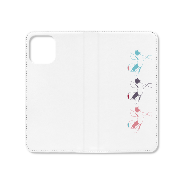 手帳型iPhoneケース（ベルトなし） - iPhone12 ProMax - ストラップ穴 なし