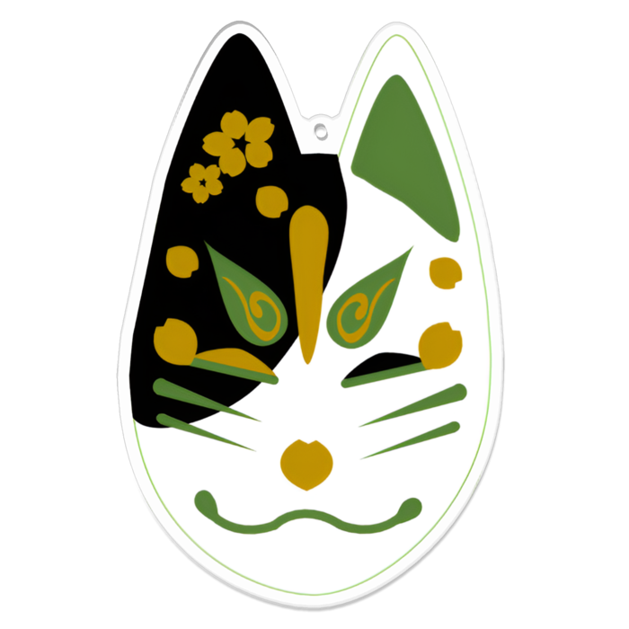 アクリルキーホルダー - 100 x 100 (mm)