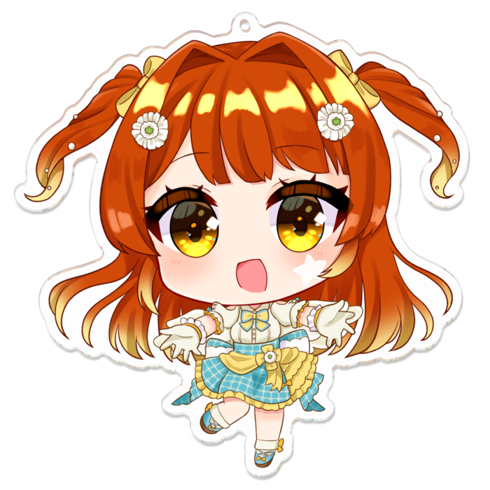 アクリルキーホルダー - 100 x 100 (mm)