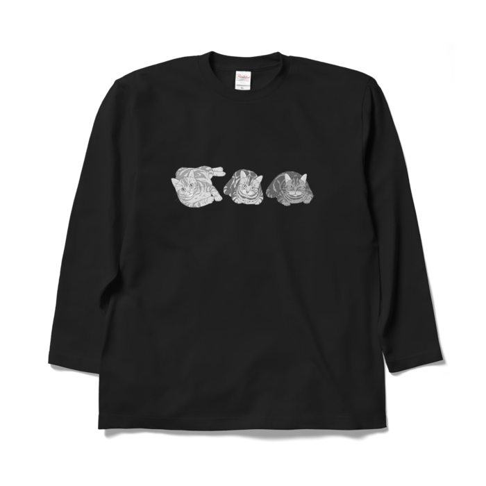 ロングスリーブTシャツ - XL - ブラック