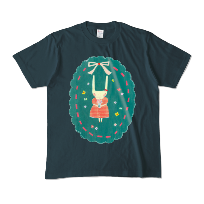 カラーTシャツ - M - デニム (濃色)