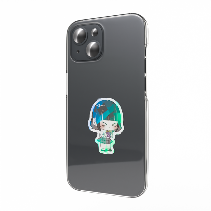 ホログラムスマホステッカー - 縦