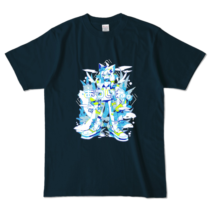 カラーTシャツ - L - ネイビー (濃色)