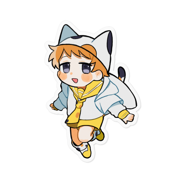 ステッカー - 100 x 100 (mm)