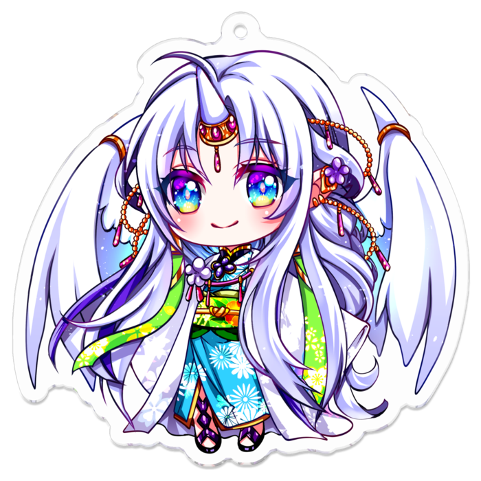アクリルキーホルダー - 70 x 70 (mm)