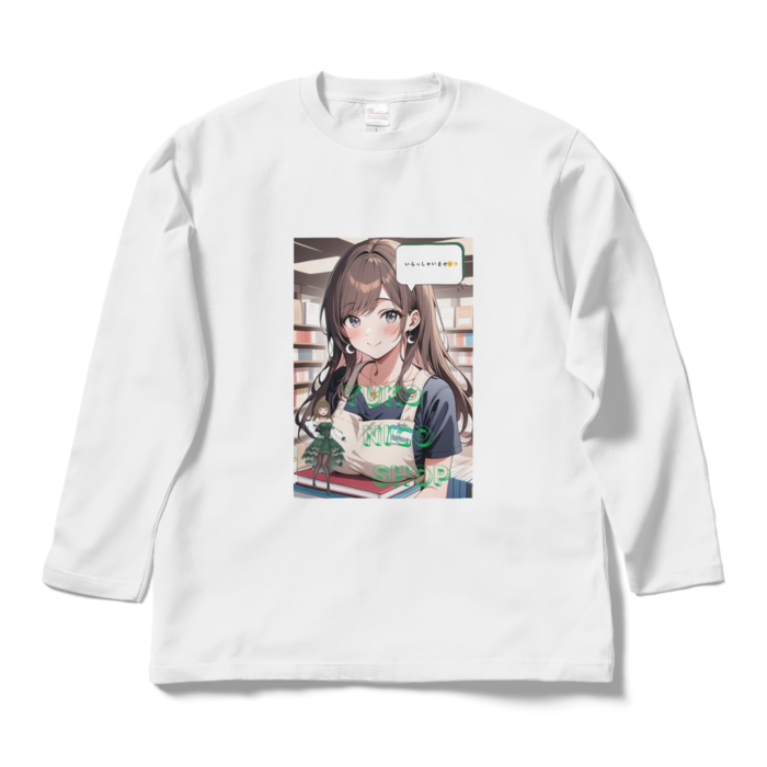 ロングスリーブTシャツ - L - ホワイト