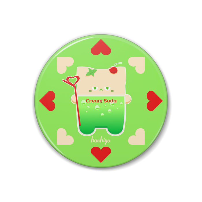 メロンクリームソーダ（ジト目）