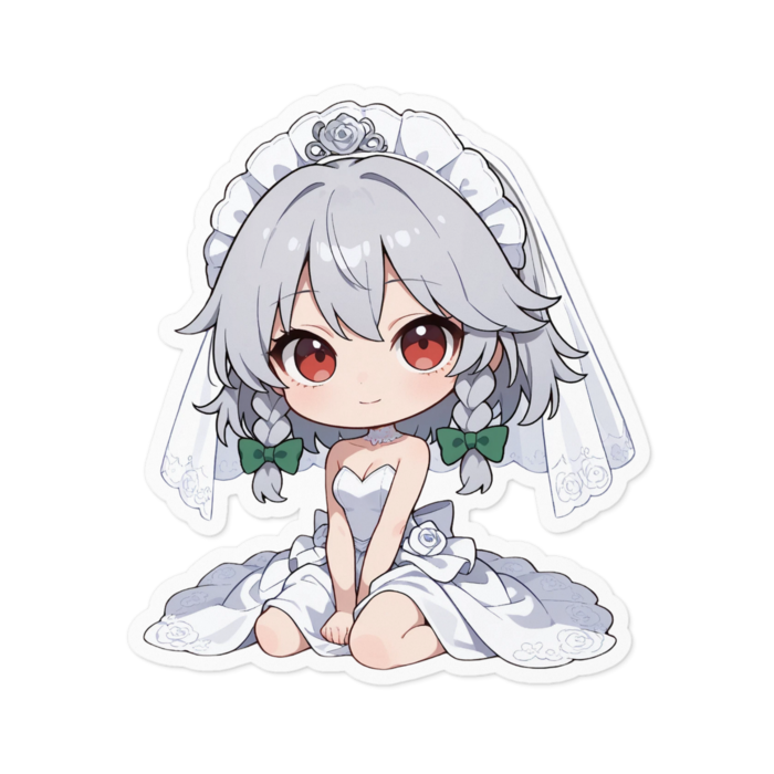 ステッカー - 100 x 100 (mm)(キャラのみ)