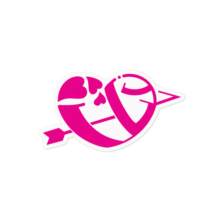 ステッカー - 100 x 100 (mm)