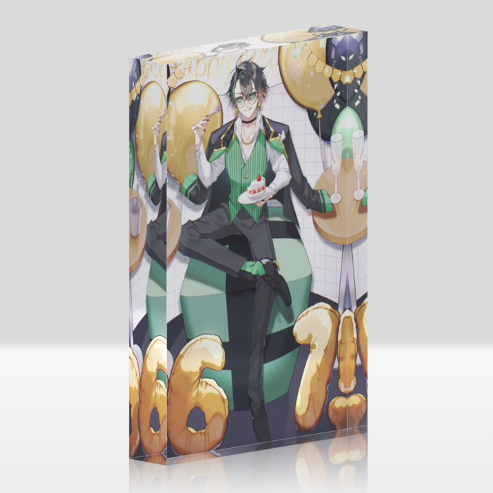 アクリルブロック - 100x148mm