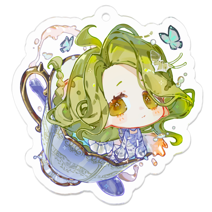 アクリルキーホルダー - 50 x 50 (mm)