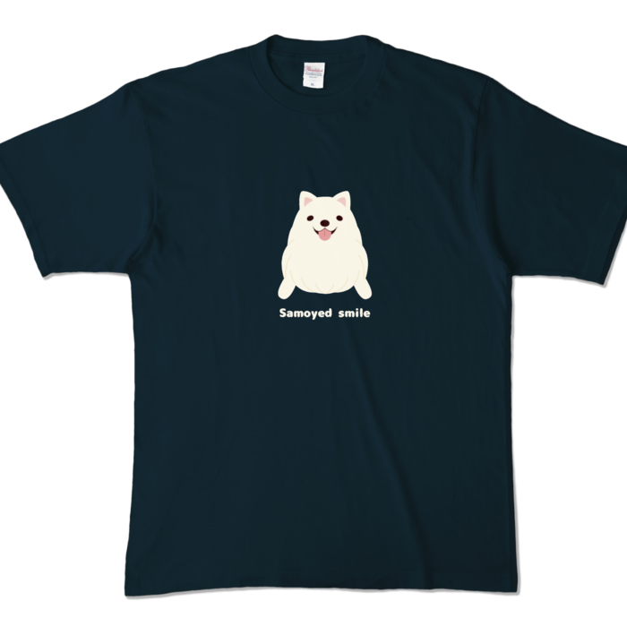 カラーTシャツ　紺色　XL