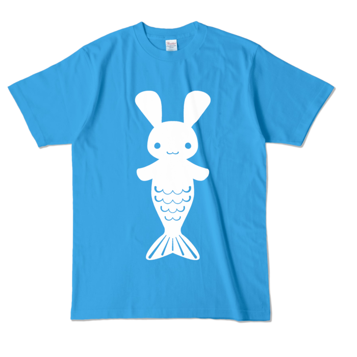 カラーTシャツ - L - ターコイズ (濃色)