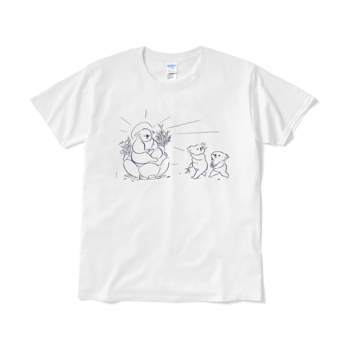 Tシャツ(短納期) - L - よけいなものは入れない 白+黒